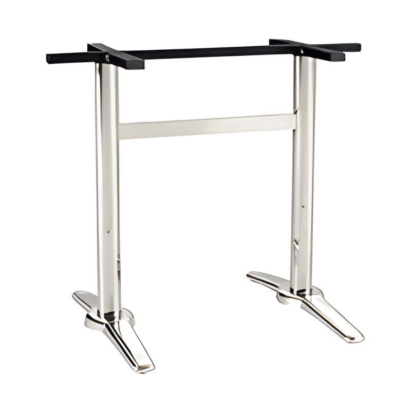 166-842S 304 Stainless Steel Cross-Bracket Table Base