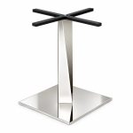 166-843S commercial table base - left-front 45-degree view