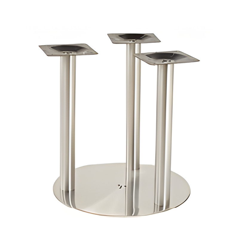 166-844S Stainless Steel-Clad Plate Table Base