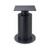 FSX-HW-023 Black Cylindrical Drum Commercial Table Base