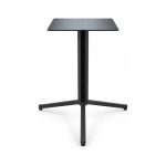 FSX-HW-026 Black Three Leg Bar Height Pedestal Table Base front view
