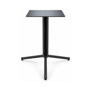 FSX-HW-026 Black Three Leg Bar Height Pedestal Table Base front view