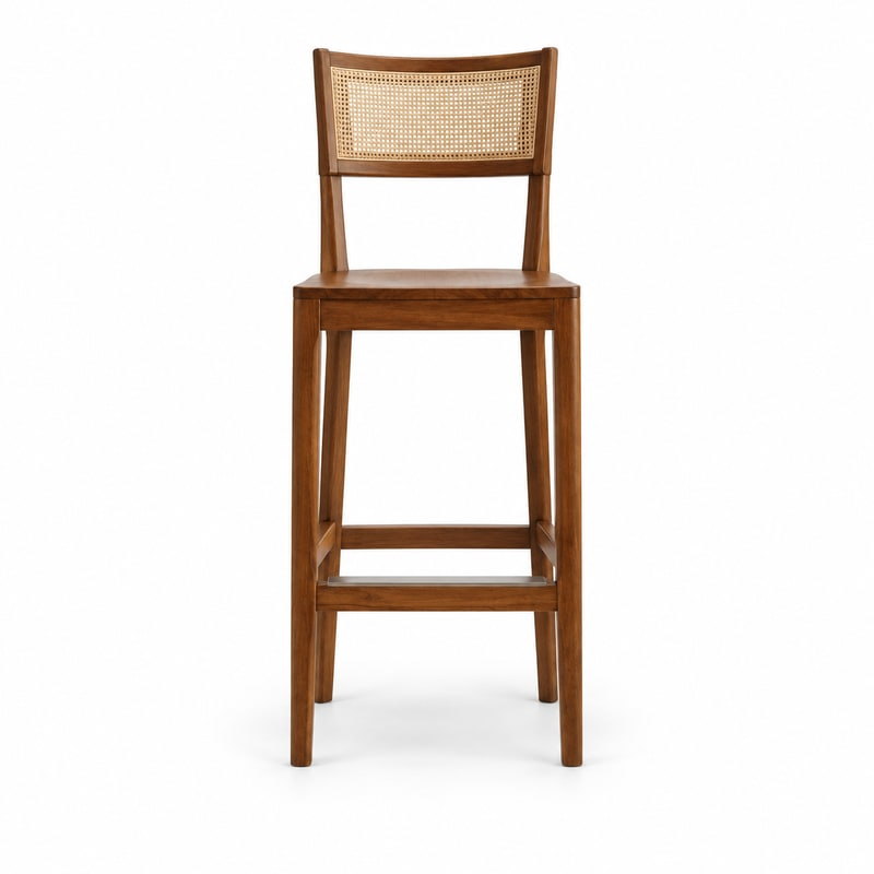 HX-DC-013 Woven Rattan Bar Chair