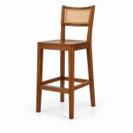 HX-DC-013 Woven Rattan Bar Chair view 3