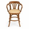 Woven Rattan Bar Chair