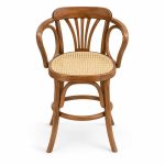 HX-DC-015 Woven Rattan Bar Chair view 1