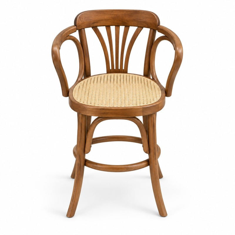 HX-DC-015 Woven Rattan Bar Chair