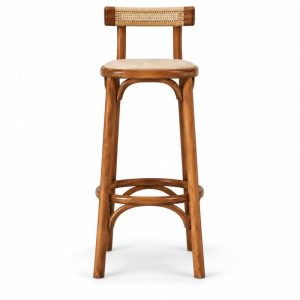 HX-DC-024 弯曲木吧凳 Commercial Dining Chair front view