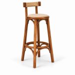 HX-DC-024 Bentwood Bar Stool view 3