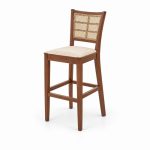 HX-DC-028 Woven Rattan Bar Chair view 2