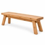 HX-DC-033 Ash Wood Two or Three Seat Bench view 3