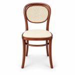 HX-DC-048 Rattan Upholstered Thonet Chair view 1