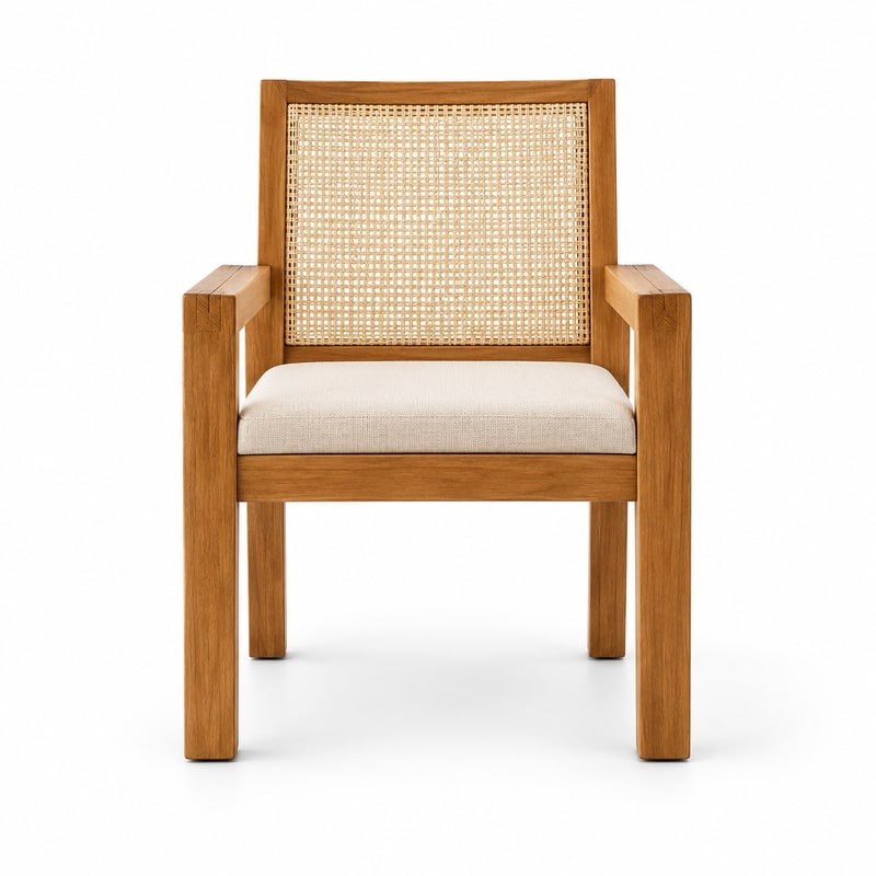 HX-DC-049 Ash Wood Mid Century Chair
