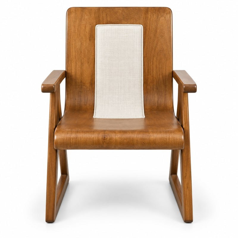 HX-DC-050 Rattan Mid Century Chair