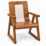 HX-DC-050 Rattan Mid Century Chair view 2