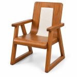 HX-DC-050 Rattan Mid Century Chair view 3