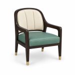 HX-DC-052 Brass Detail Dining Chair view 2