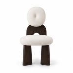 HX-DC-057 Ash Wood Ring Back Chair view 1