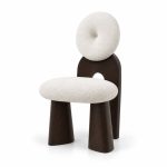 HX-DC-057 Ash Wood Ring Back Chair view 3