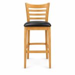 HX-DC-077 A02# Commercial Dining Chair front view