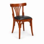 HX-DC-084 A76-2# Commercial Dining Chair right45 view