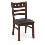 HX-DC-090 A09# Commercial Dining Chair left45 view