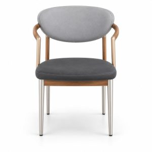 Leather Upholstered Dining Chair