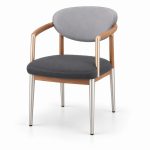 HX-DC-099 Leather Upholstered Dining Chair view 3