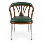 HX-DC-100 Copper Stud Dining Chair view 1