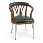 HX-DC-100 Copper Stud Dining Chair view 2