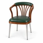HX-DC-100 Copper Stud Dining Chair view 3