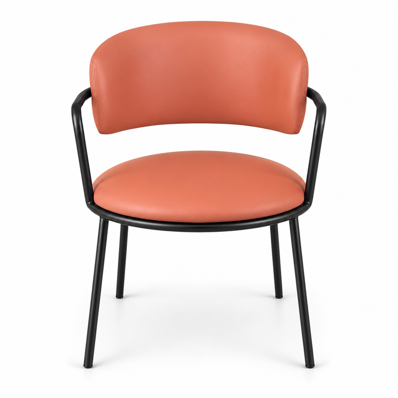 JYX-068 Coral Open-Back Dining Armchair