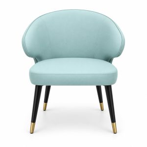 Mint Cushioned Low Lounge Chair