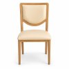 JYX-108 Cream Seat Open-Frame Dining Chair
