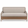 JYX-153 Cream Upholstered Two-Seat Bench