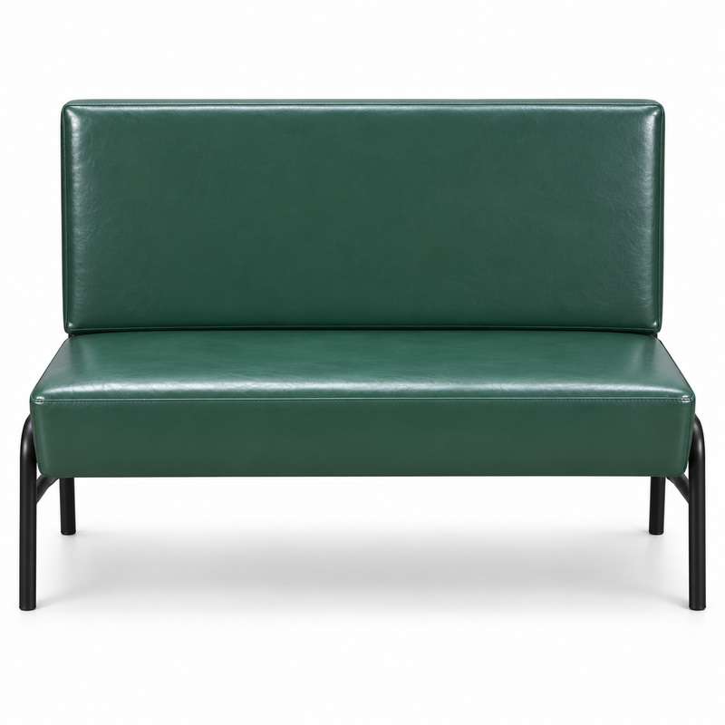JYX-164 Dark Green Upholstered Banquette Bench
