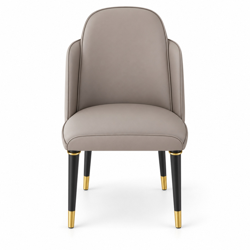 JYX-234 Taupe Upholstered Dining Armchair