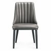 RH-3003 Gray Channel-Back Banquet Chair
