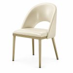 RH-3004 Ivory Open-Back Banquet Chair — right 45 view