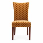 RH-5011 Gold Patterned High-Back Banquet Chair — front view