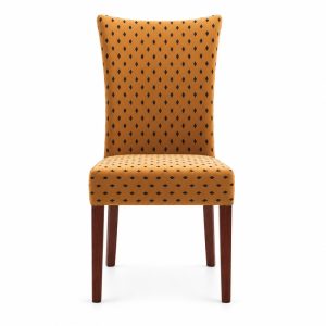 RH-5011 Gold Patterned High-Back Banquet Chair — front view