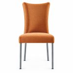 RH-5018 Orange High-Back Banquet Chair — front view