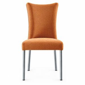 RH-5018 Orange High-Back Banquet Chair — front view