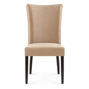 RH-5019 Beige High-Back Banquet Chair — front view