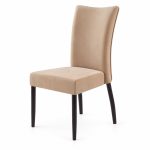 RH-5019 Beige High-Back Banquet Chair — right 45 view