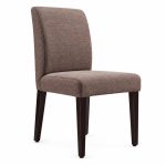 RH-5029 Brown Square-Back Banquet Chair — left 45 view