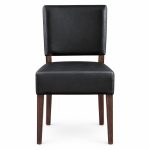 RH-5030 Black Open-Back Banquet Chair — front view