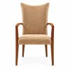 RH-6035 Tan High-Back Arm Banquet Chair