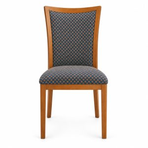 RH-6047 Gray Framed High-Back Banquet Chair — front view