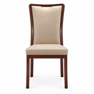 RH-6049 Beige Classic Framed Banquet Chair — front view